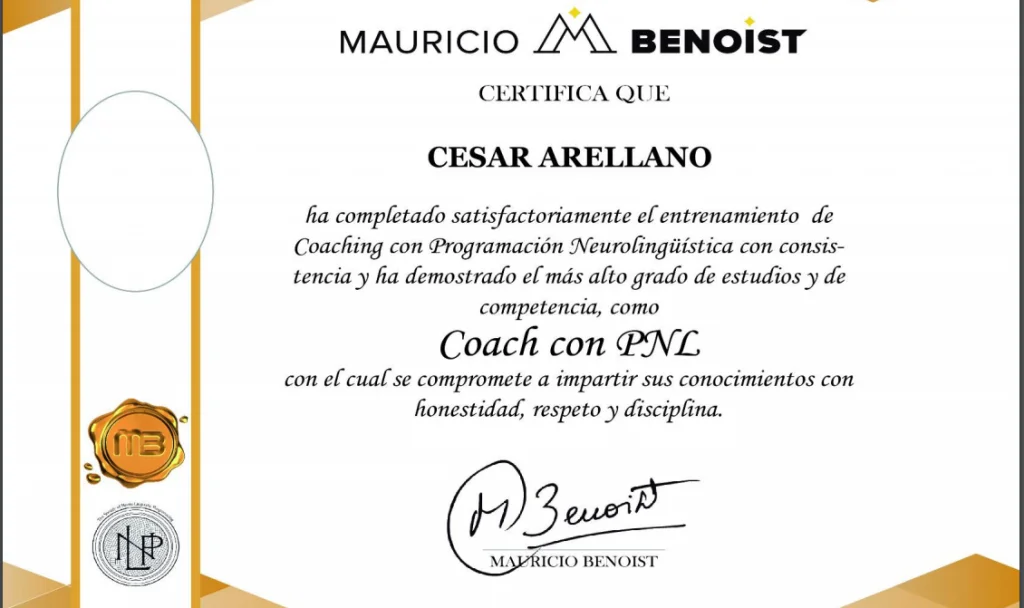 Certificados César Arellano